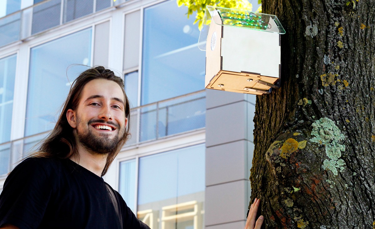 WANT Chat: Joris Lam van TreeWiFi, slimme vogelhuisjes voor een schonere lucht - Want