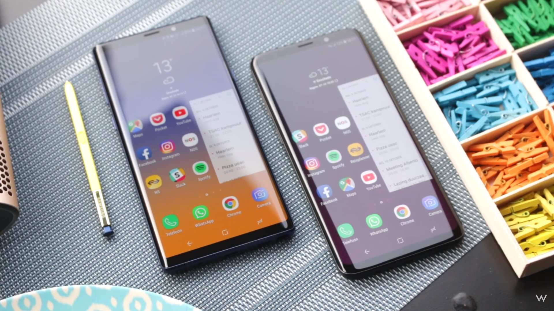 Samsung Galaxy Note 9 vs Samsung Galaxy S9 Plus uitgelicht