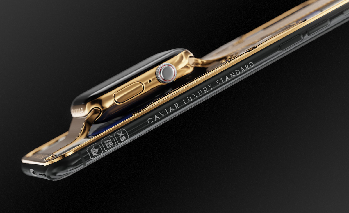 iPhone XR / Apple Watch goud