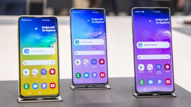 Samsung Galaxy S10 preview familie