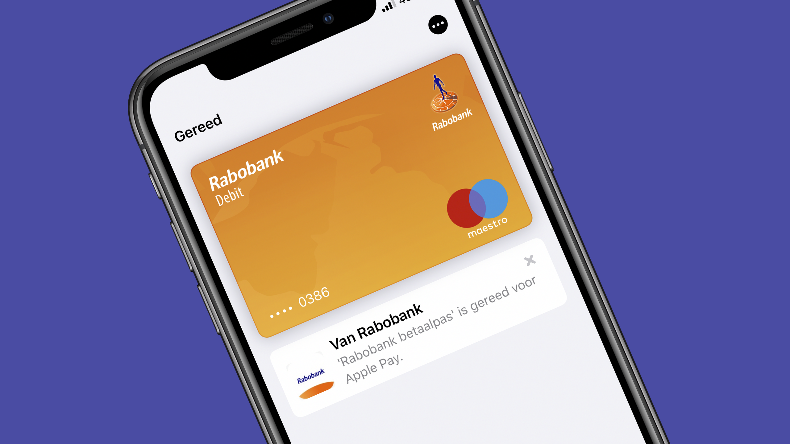 Rabobank Apple Pay Nederland 16x9