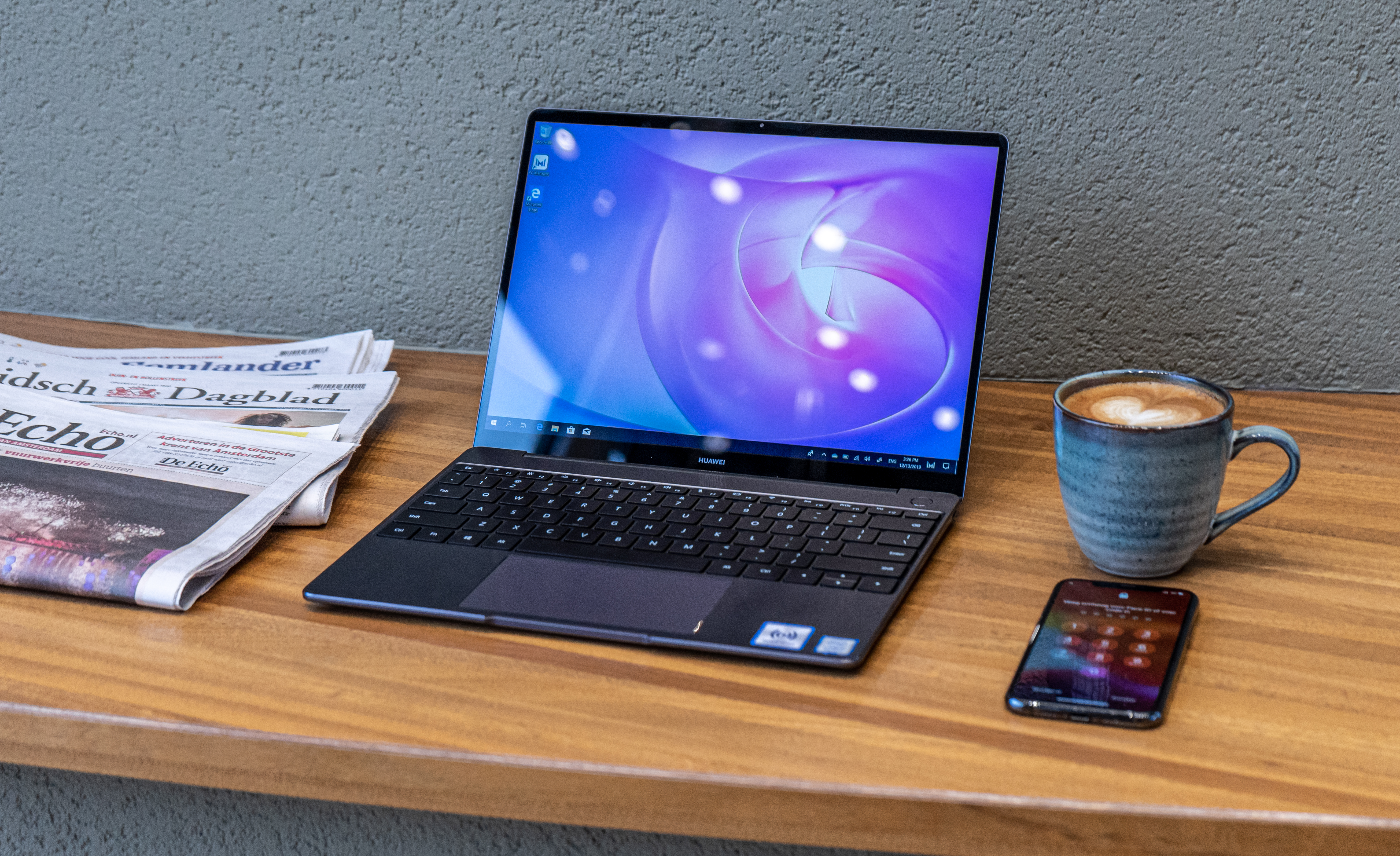 Huawei Matebook 13 video uitgelicht