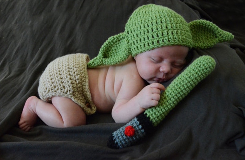Baby Yoda gebreid AliExpress