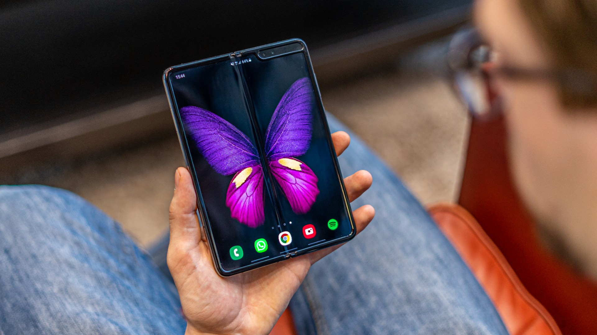 De vouwbare Samsung Galaxy Fold