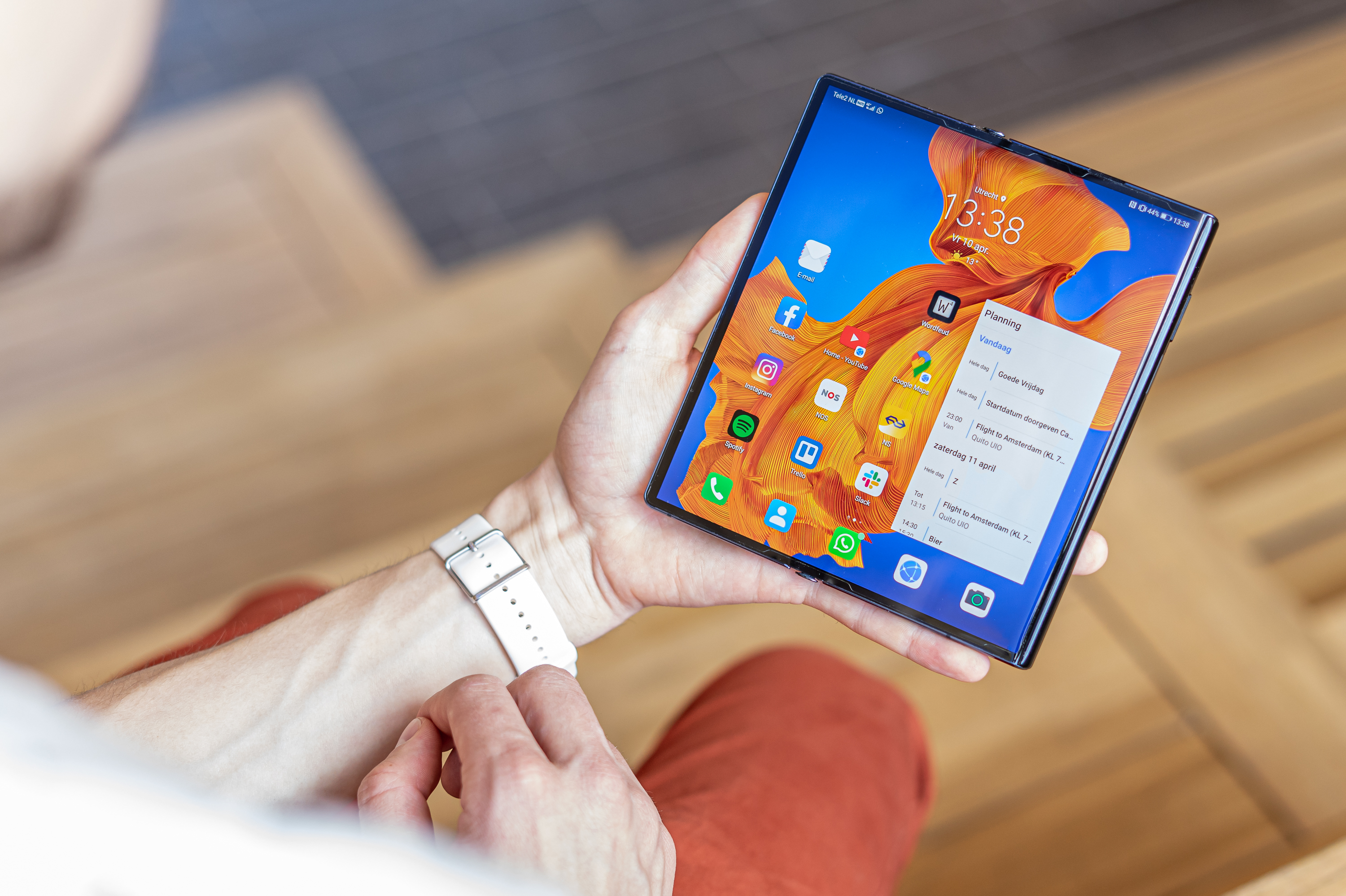 Huawei Mate Xs review gebruik tablet