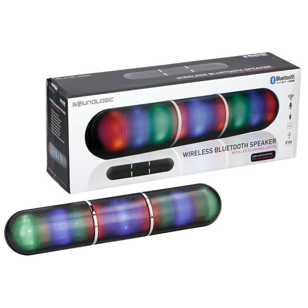 Kruidvat Soundlogic wireless Bluetooth speaker Ledverlichting