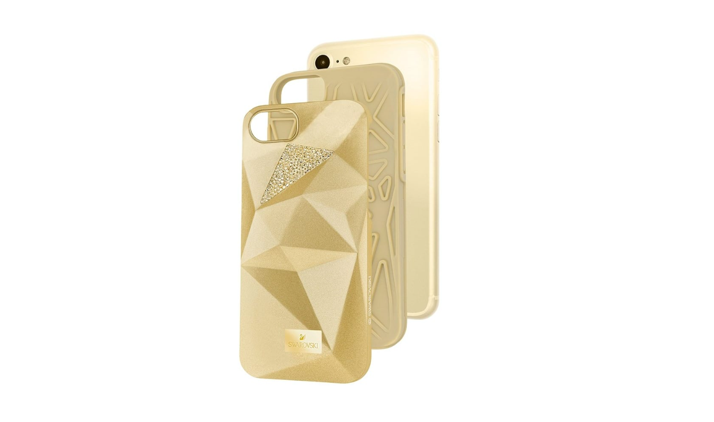 iPhone case Swarovski goud