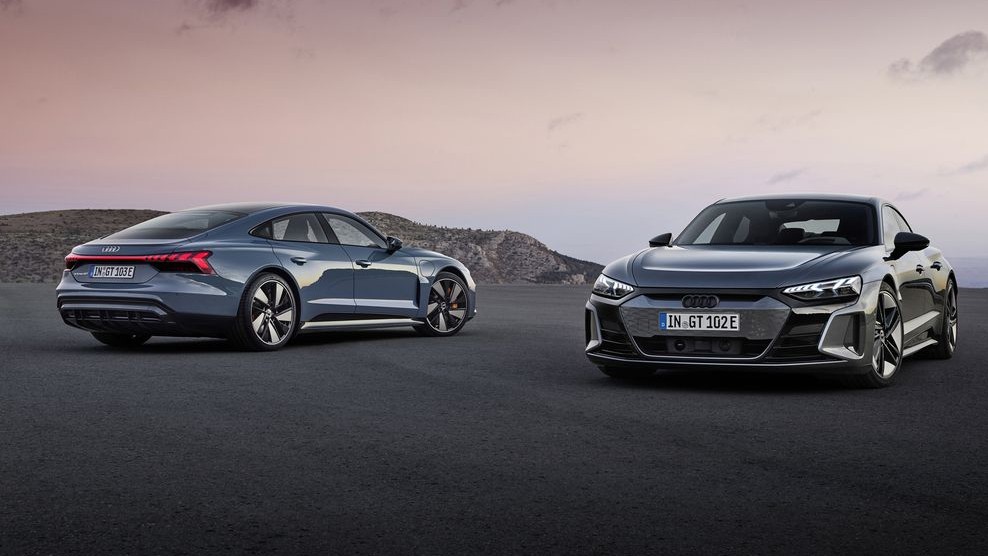 Audi E-tron GT Tesla concurent