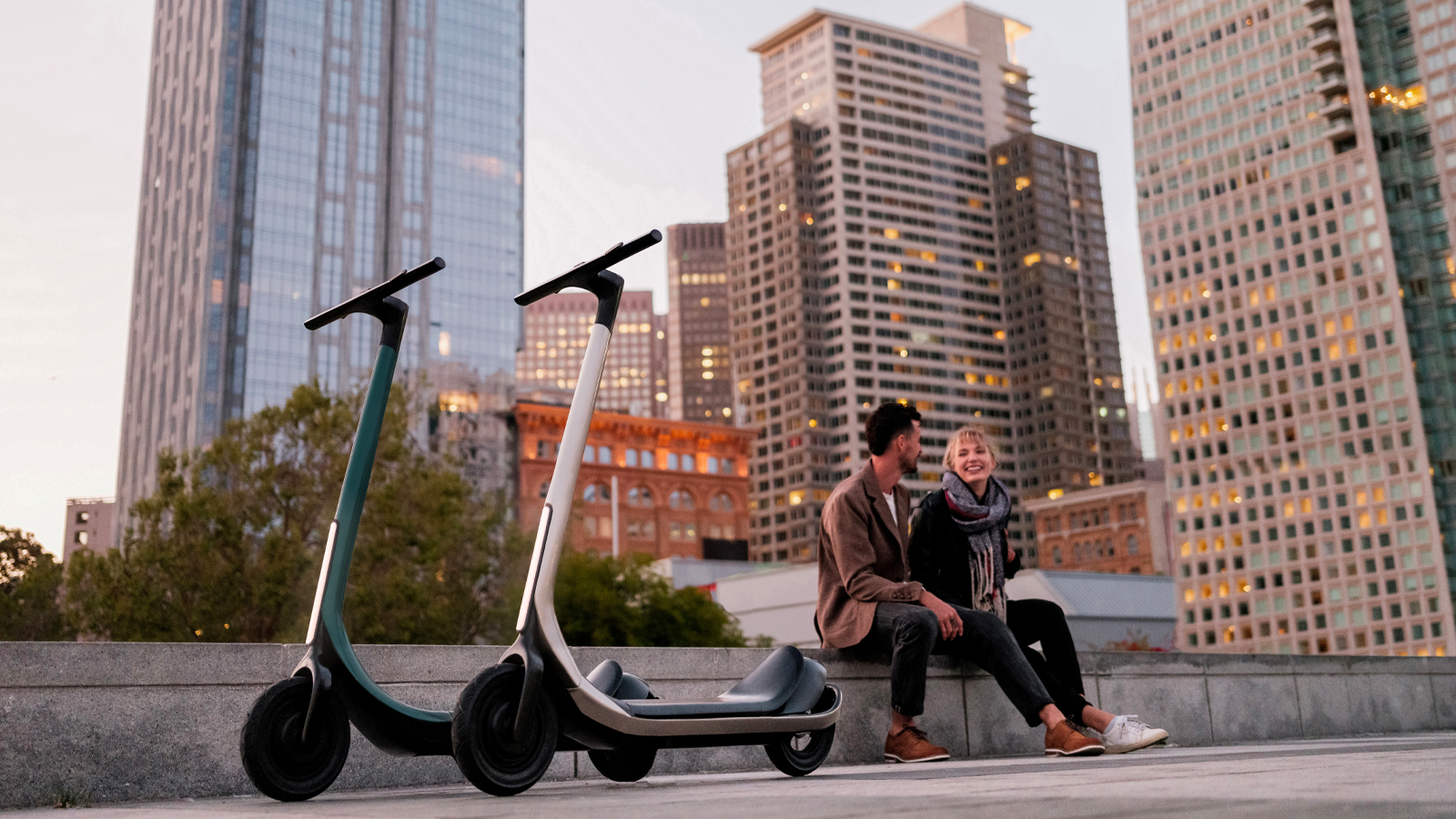 Elektrische step Scotsman