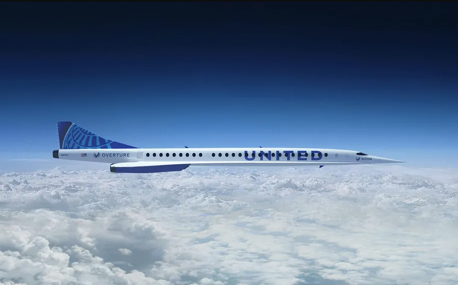 United Airlines Boom