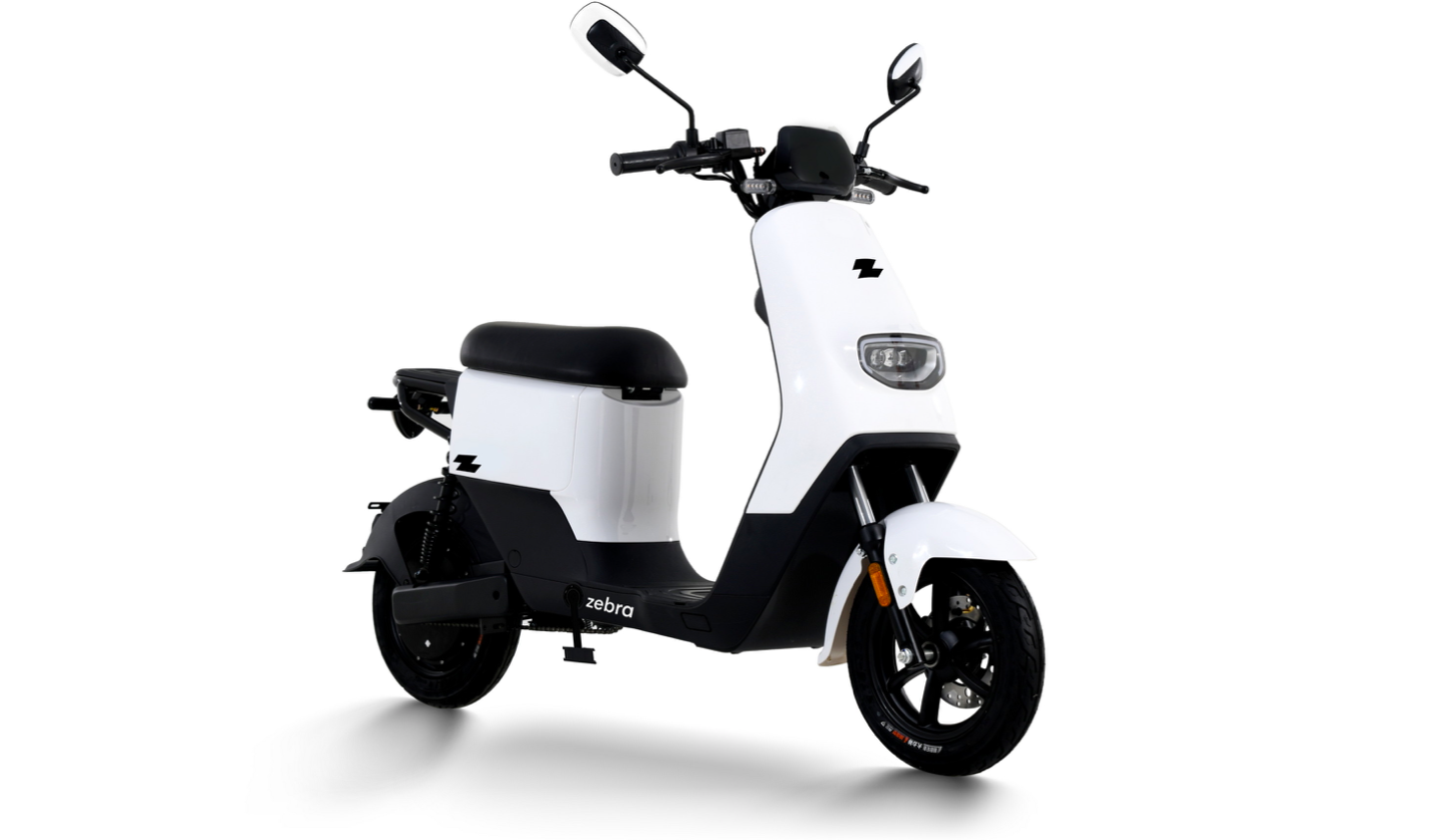 Elektrische fiets vermomd als scooter: maak kennis met de Zebra