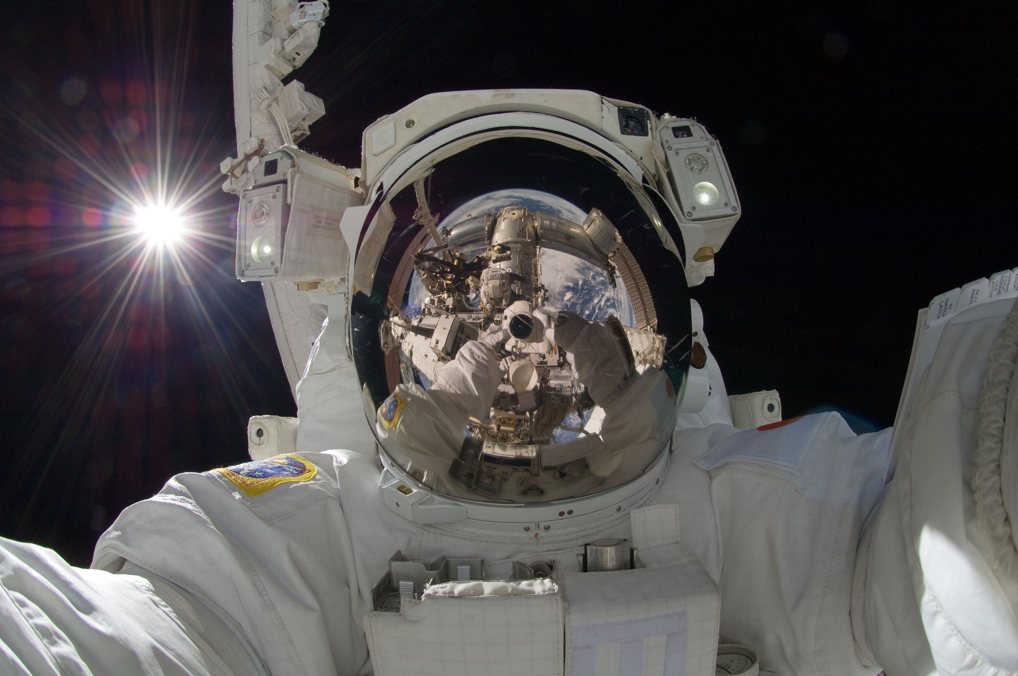 astronaut ruimte NASA ISS
