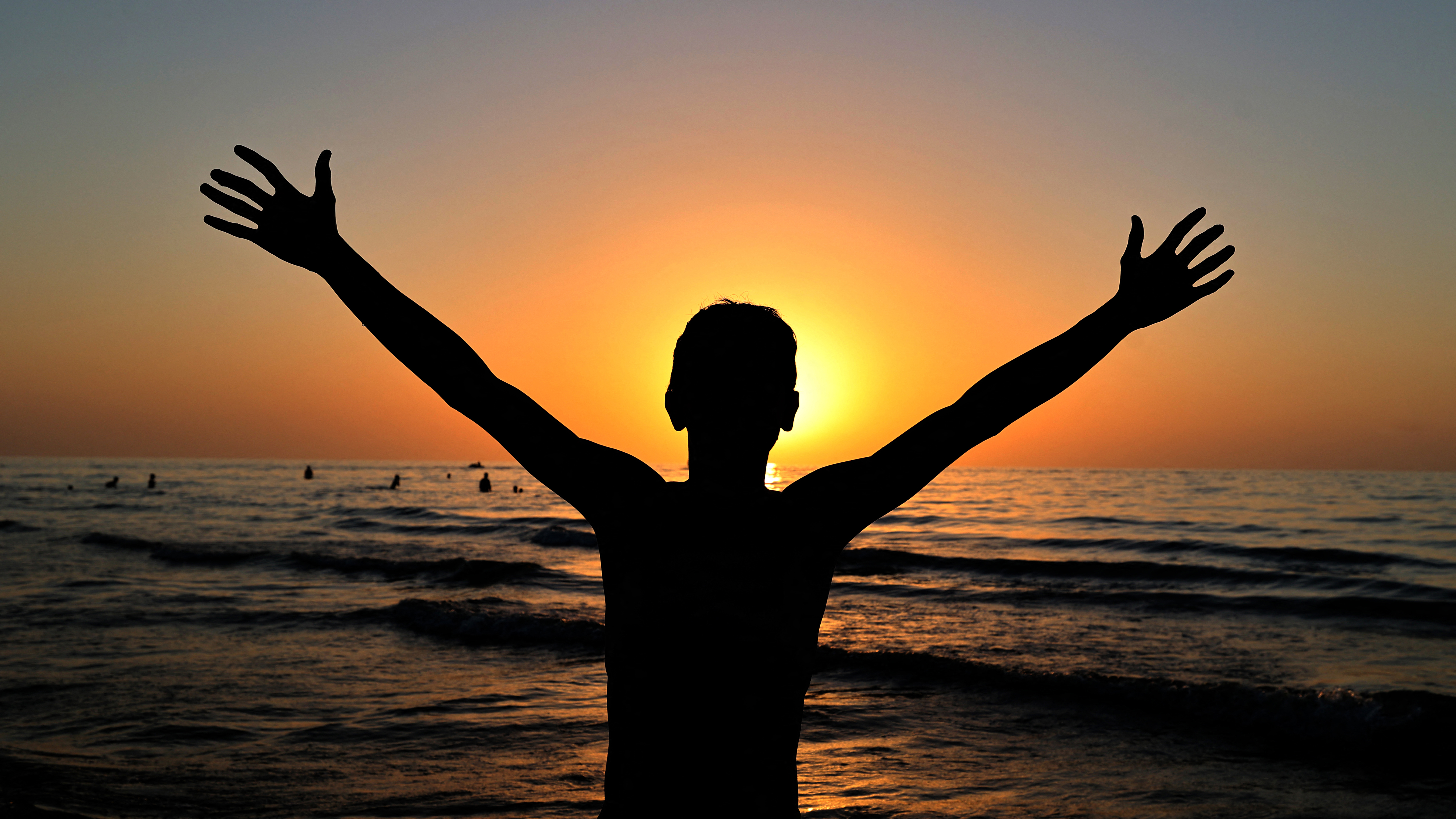 Vuurbal Kaspische Zee