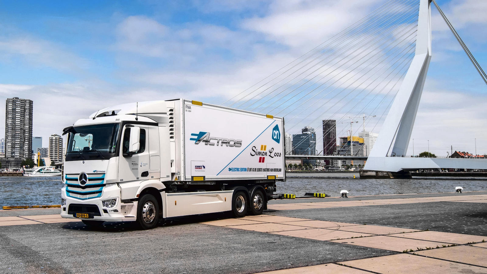 Elektrische vrachtwagen Mercedes-Benz