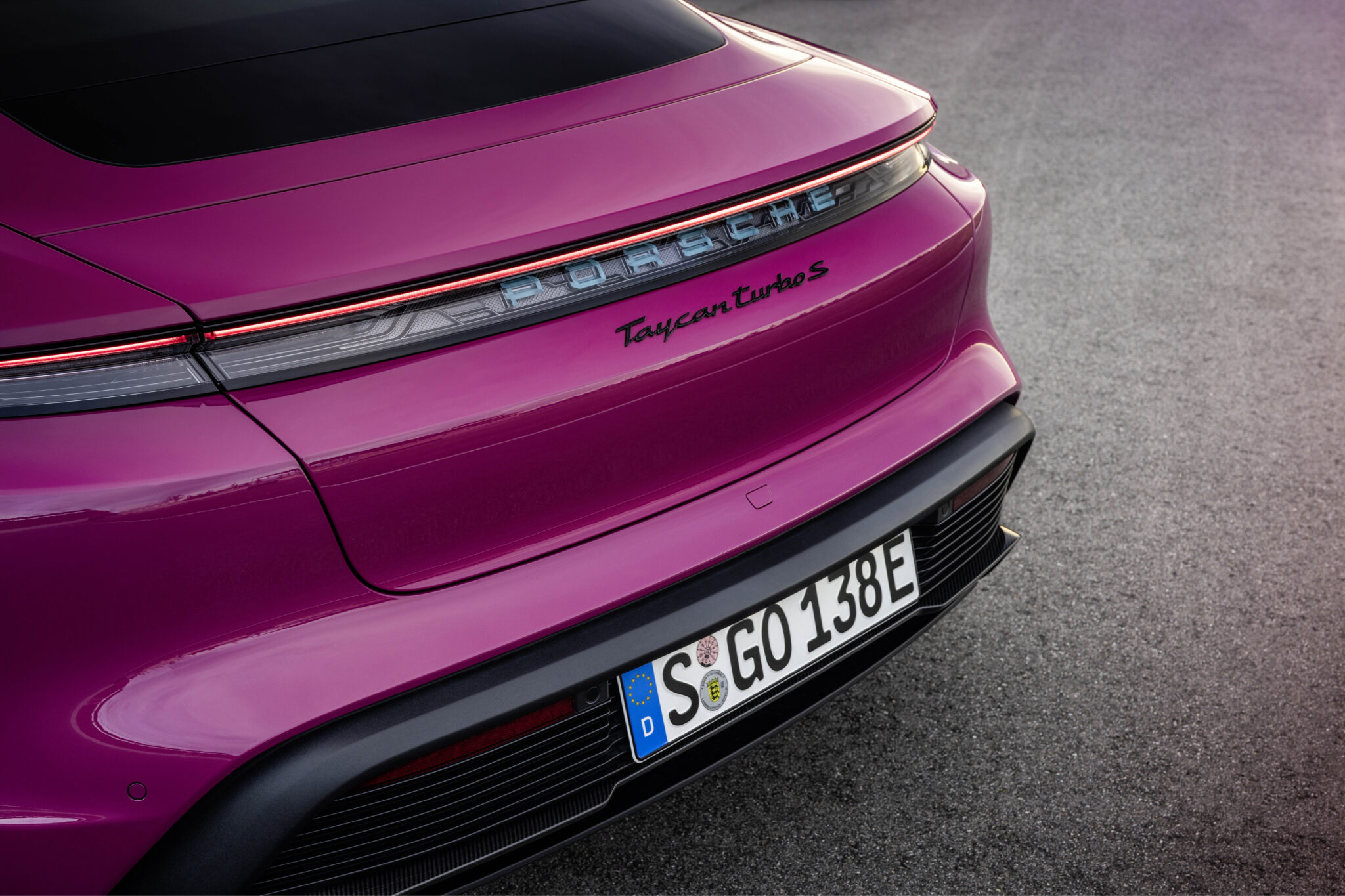 Porsche Tycan 2022 elektrische auto