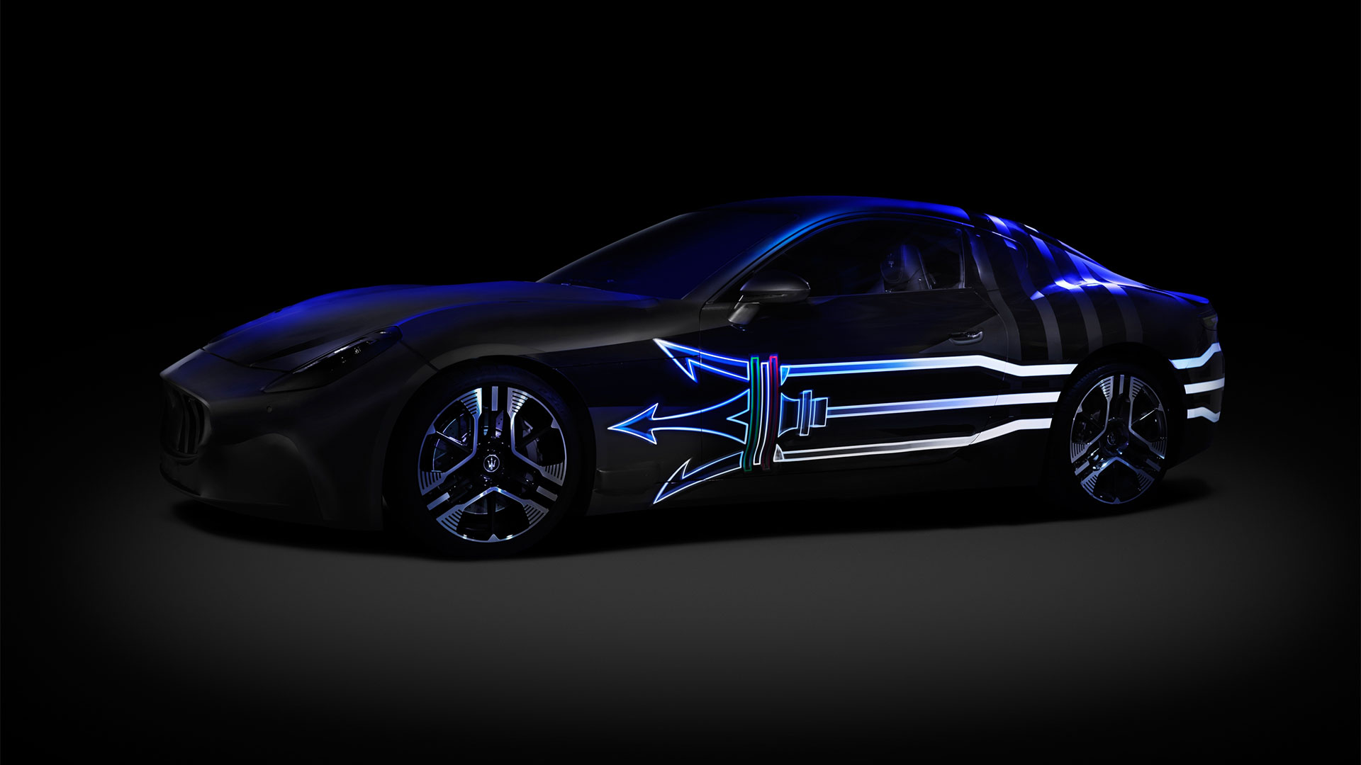 Elektrische auto Maserati