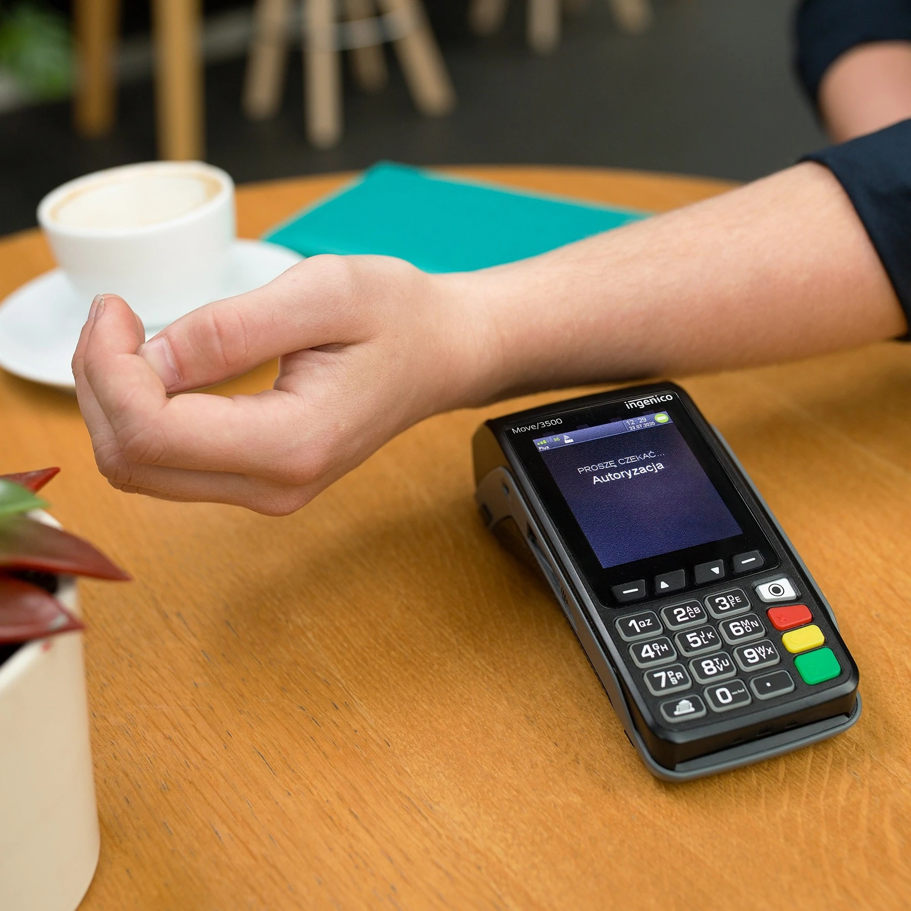 Microchip hand walletmor