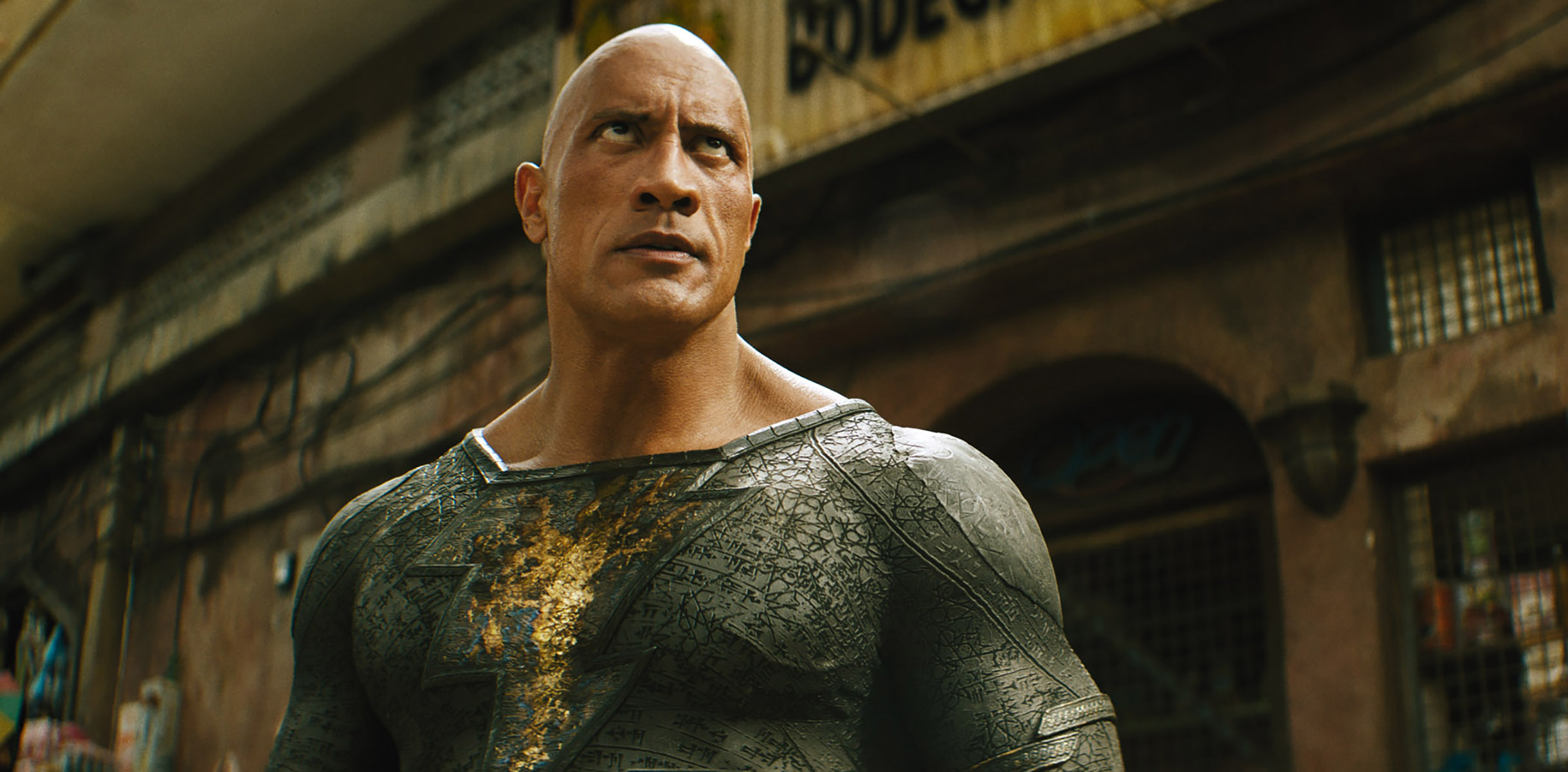 Black Adam, DC The Rock sporten Albert Heijn