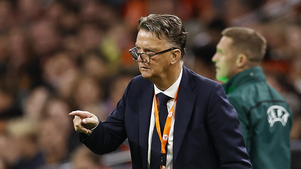 QATAR WK iPhone Android Louis van Gaal