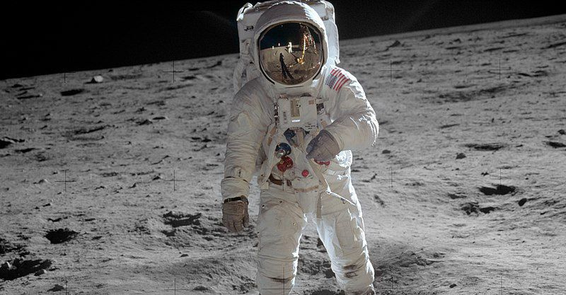 Buzz Aldrigd, maan, Nasa