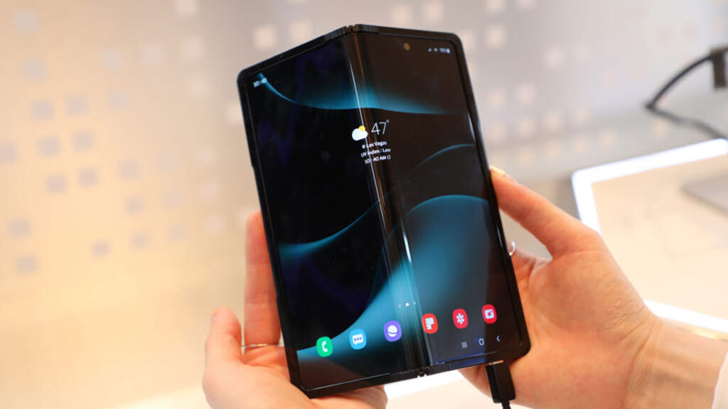 Samsung Galaxy Z Fold met 360-graden-scharnier