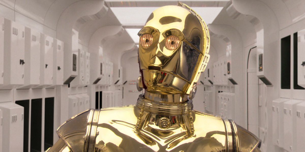 C3PO robot NASA ruimte Star Wars