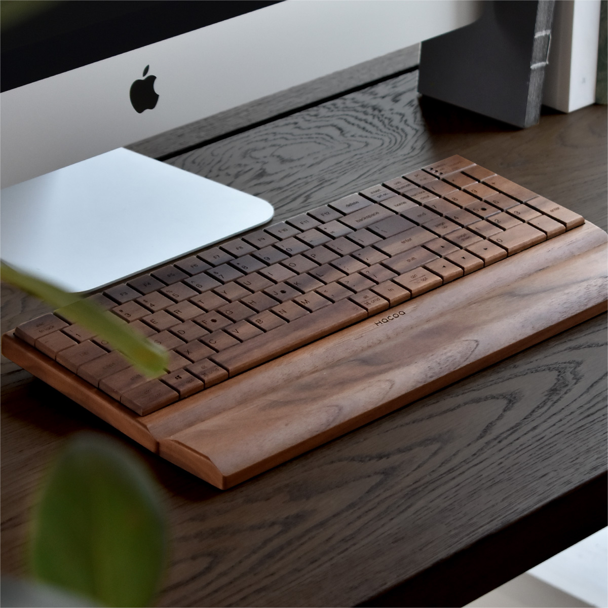 Hacoa dropt magistraal Mac-toetsenbord die volledig van hout is