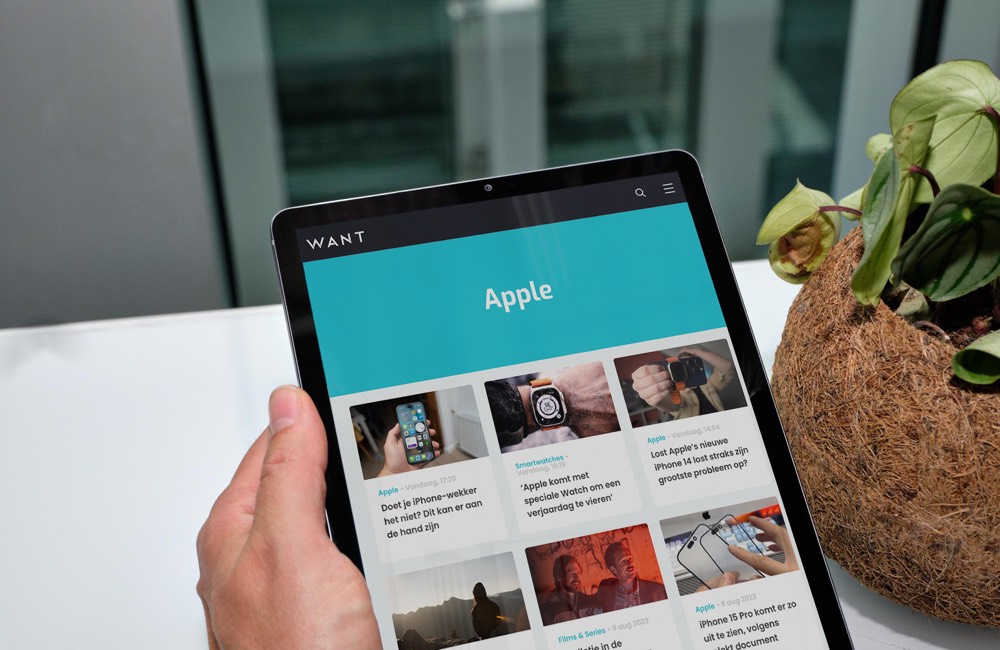 WANT versterkt zich vanaf 1 september met Apple-website One More Thing