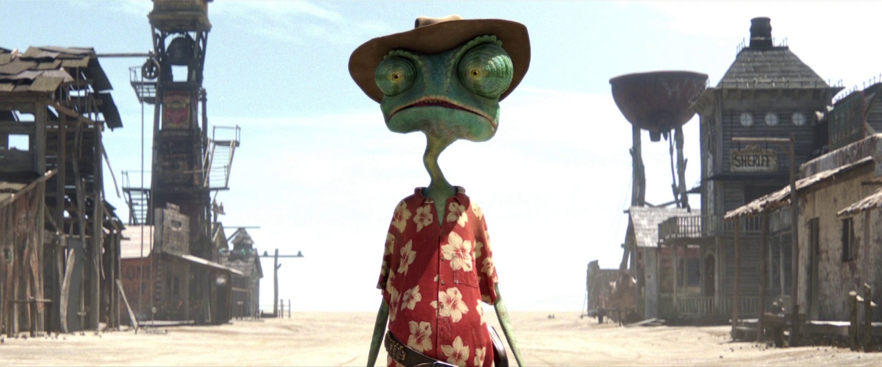 Rango is gewoon een kei harde westernfilm verkleed als kinderfilm