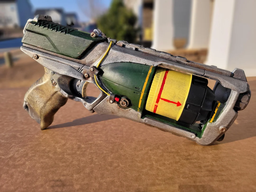 Deze gamer is zijn nerfgun beu en bouwt laserpistool uit Fallout