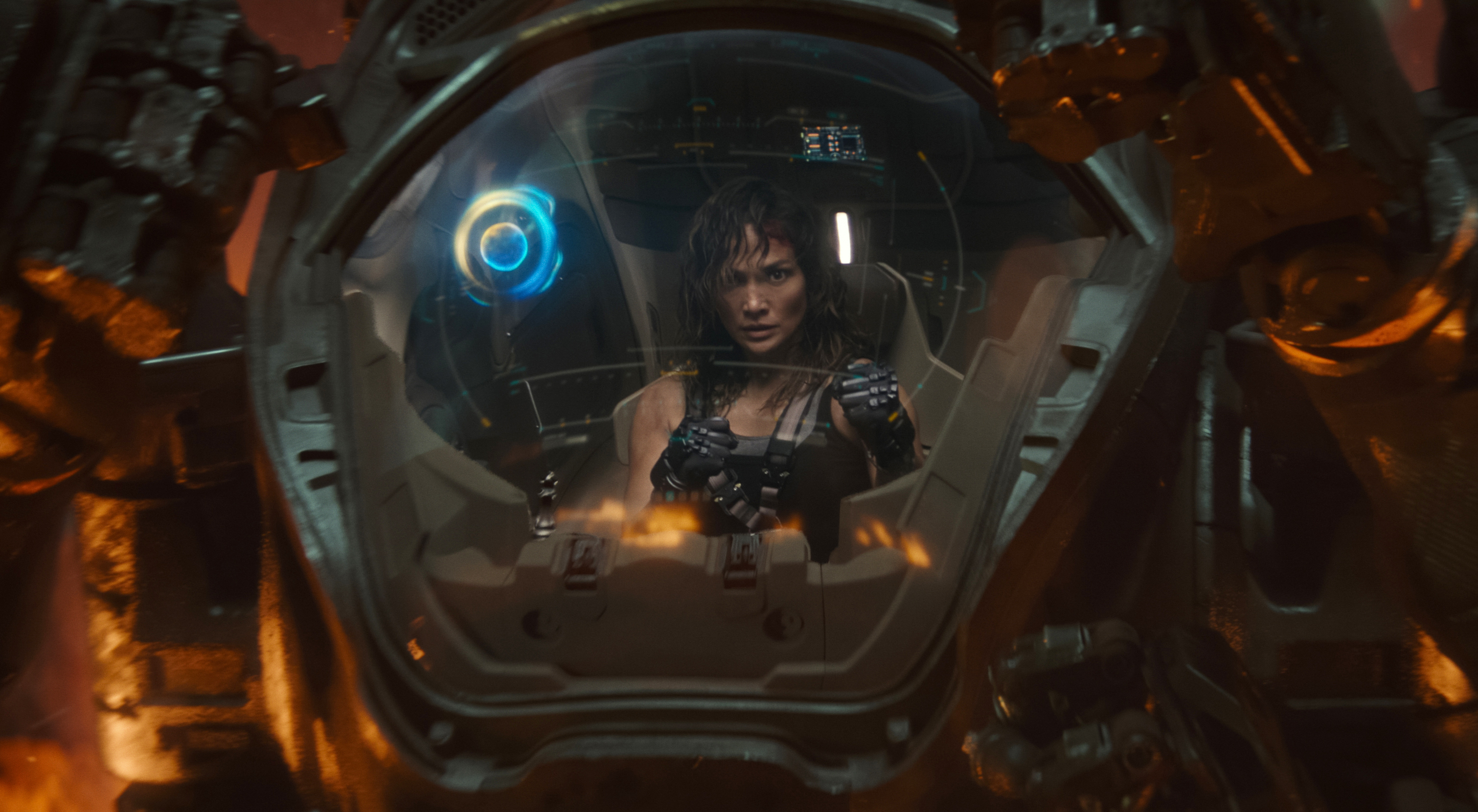 Jennifer Lopez redt de mensheid met behulp van Terminator en Titanfall in nieuwe Netflix-trailer