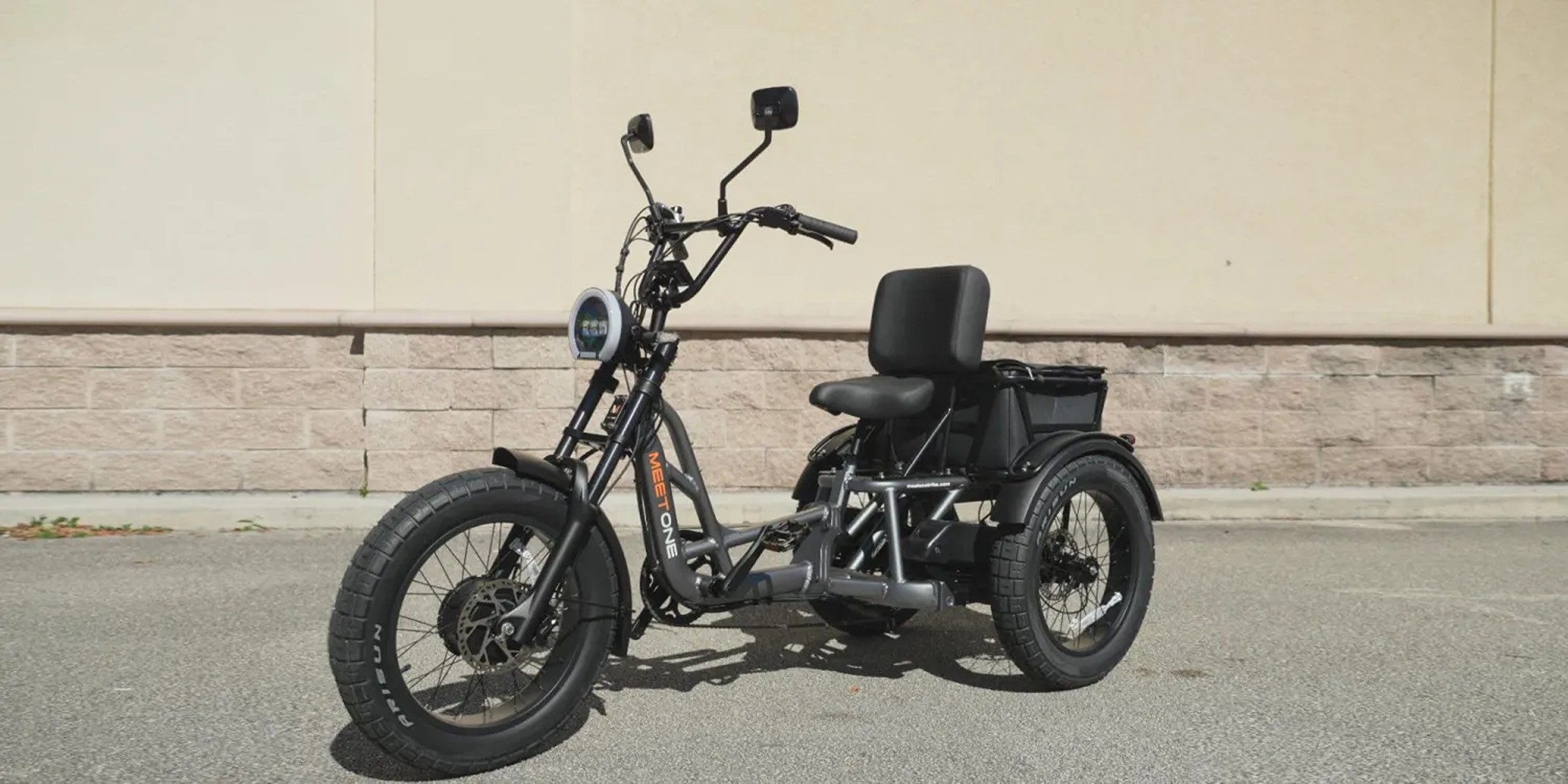 Vergeet de elektrische fiets: de bizarre e-trike is er nu