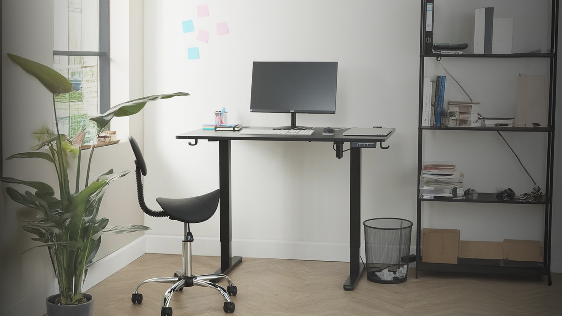 Elektrisch verstelbare bureaus geven je veelzijdigheid tijdens het werken, maar ze zijn vrij duur. Action doet ze nu voor een prikje weg.