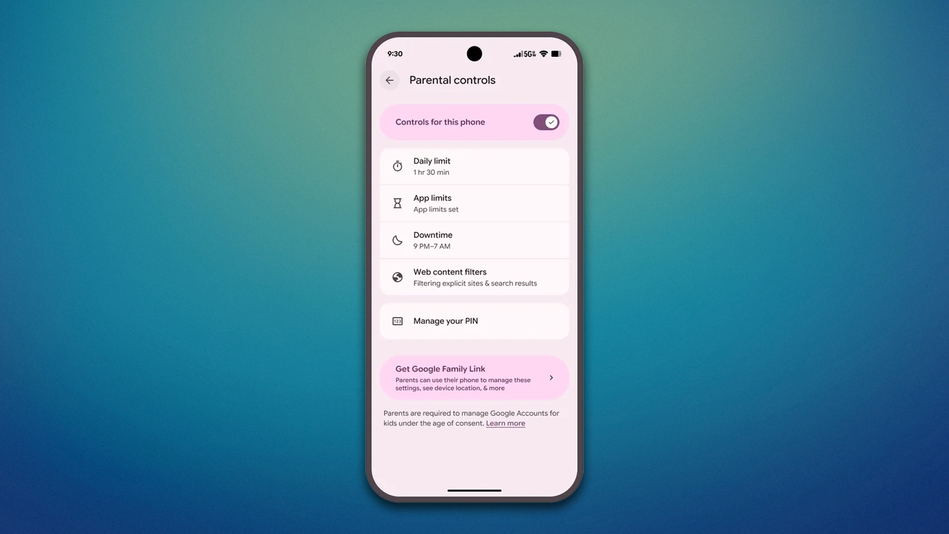 Google heeft nieuwe functies toegevoegd aan Android-smartphones die ouders meer controle en toezicht geven over de smartphone van hun kind.