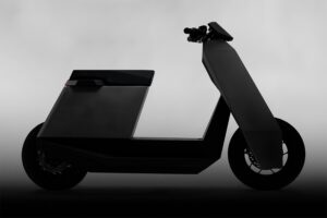 Het Amerikaanse Infinite Machine komt binnenkort met een elektrische scooter dat lijkt op een voertuig uit de toekomst.