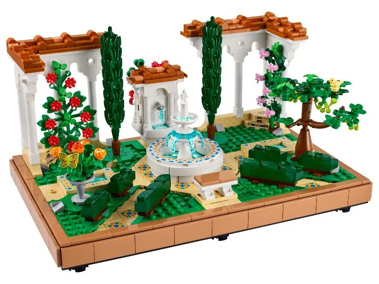LEGO Tuin met Fontein